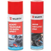 Resim Würth Motor Temizleyici Araç Kokpit Temizleme ve Bakım Spreyi N11.159 Würth