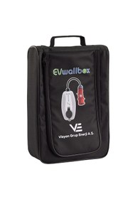 Resim 22kw V3 Türkçe Mobil Uygulama 5 Yıl Garanti, 8 Metre Tip2 Araç Şarj Kablosu, Taşıma Çantası Ve 220v Dönüştürücü Adaptör Dahil 22 Kw 