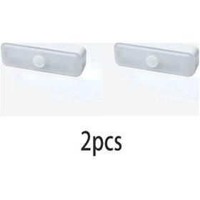 Resim Willowhaven Duvar Montajlı 2 Adet Beyaz Aydınlatma, Yatak Başı Manyetik Led Lamba Şarj Edilebilir 