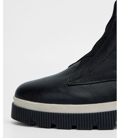 Resim Valmenti Kadın Siyah Floter Hakiki Deri Casual Bot 824 3752 Bn Bot Sk23/24 Siyah 