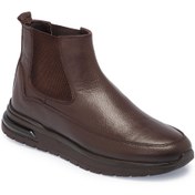 Resim Kahve Deri Erkek Casual Bot - E24K1BT57029-A42 