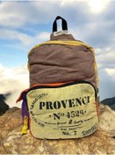 Resim Kaliteli Laptop Bölmeli Vintage Disayn Sırt Gezi Çantası New Minola 5086 Kahverengi 