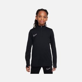 Resim Nike Academy 25 Dri-Fit Long-Sleeve 1/4-Zip Football Training Drill Long-Sleeve Çocuk Tişört 