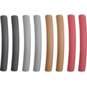 Resim Xuweiwei Koyu Gri S Buzdolabı Mikrodalga Kapı Kolu Kılıfı Yapay Deri Koruyucu 