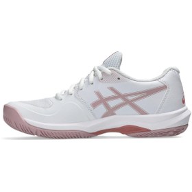 Resim Asics GAME FF Kadın White/Morganite Tenis Ayakkabısı 1042A281-103 