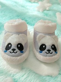 Resim leon Çocuk patik ayakkabı panduf 