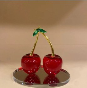 Resim Periboia Kiraz Kristal Süs 