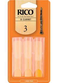Resim Rico Royal Rca03 Bb Clarinet Reeds 3 Bb Klarnet Kamışı (3'lü Pake 
