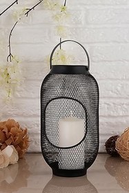 Resim Dekoratif File Mum Feneri -Siyah 