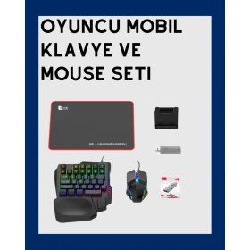 Resim Kablosuz Mobil Oyun Kiti – 5 Parça Tam Set 