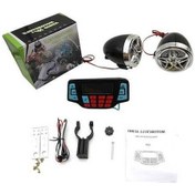 Resim Besthome1 Motorsiklet Hoparlörü: Bluetooth, Mp3, Fm, Alarm, Şarj 
