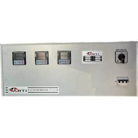 Resim Arti Regülatör 15 Kva Trifaze Servo Kontrollü Voltaj Regülatörü (275 – 430 V) 