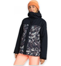 Resim Roxy Erjtj03484 Galaxy Jk Snowboard Ceketi Siyah Kadın Mont Siyah 