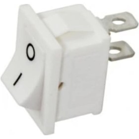 Resim Ic-120B Mini Işıksız Anahtar 2 Bacaklı Beyaz Kasa 50 Adet 