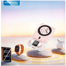 Resim Konfulon - 415 - M25w 10.000 Mah 20w Pd Magsafe Powerbank - Novapazr - - Pembe 