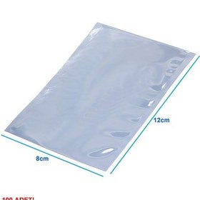 Resim Antistatik Poşet 8x12cm 100 Adet Şeffaf Su Toz Geçirmez Koruyucu Esd Metalize Torba Çanta Elektronik 