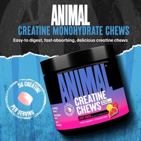 Resim Animal Creatine Chews Tablets - 120 Count 