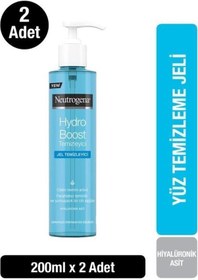 Resim Neutrogena Hydro Boost Water Gel Temizleyici 200 ML x2 