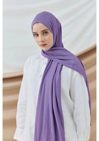 Resim Modakaşmir Aminenesil Moda Kaşmir Penye Şal Sümbül A.mor 