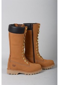 Resim Cat Kadın Bot Clovıs Hı 015z101214 - Bal Rengi Nubuk Hardal 