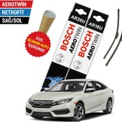 Resim Honda Civic Silecek 2017-2021 Fc5 Bosch Aerotwin Retrofit Bosch