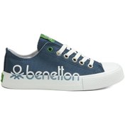 Resim Benetton ® | Bn-30566 - 3374 Lacivert- Kadın Spor Ayakkabı 