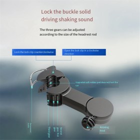 Resim Parallax Araba Arka Çift Kafa Fan F4207 USB Arayüz Araba Araç Çok Işlevli Uygun Pratik Araba Fan (Yurt Dışından) 