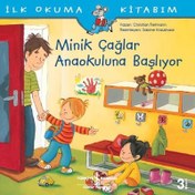 Resim İş Bankası Yayınları Minik Çağlar Anaokuluna Başlıyor 