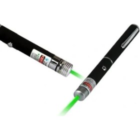 Resim Yeşil Lazer Pointer 100 Mw 15 Km Etkili (5 Başlıklı) 