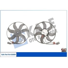 Resim Kale 416600 Fan Motoru Davlumbazsız Sol Caddyııı 1.4-1.4 16v-1.6 04 Golf V 1.4 Tsı-1.6 Fsı 03-08 220w-363mm 1k0959455p-1k0959455ea-1k0959455bc 