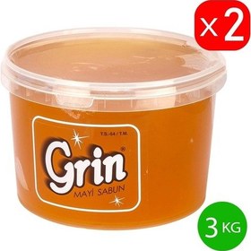 Resim Parlatıcı Jel Arap Sabunu, 2 adet 3 KG Ayçiçek Yağlı Macun Formunda Sabun (Toplam 6 KG) 