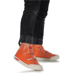 Resim Kiko Kids Garf Günlük Cırtlı Erkek Bebek Bot Ayakkabı Turuncu Turuncu 