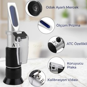 Resim El Tipi Brix Ölçer Refraktometre, Ekonomik ve Güvenilir Kullanım 