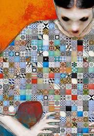 Resim It's Okay - 45x30 / Box (İstanbul İçi Teslimat) / Beyaz 