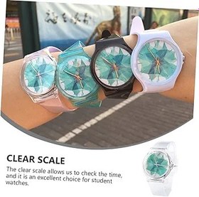 Resim Hemobllo 1 Bilgisayar Izlemek Öğrenci Kol Saati Şeffaf Saat Kayışı Çocuk Spor Sevimli Izle Çocuklar Dijital Saatler Genç Izle Gençlik Izle Çocuklar Saatler Kız Moda Plastik Ayna Deri Kayış 