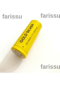 Resim Gold Sılver Gs-26650 3.7v 2800mah Şarjlı Pil 