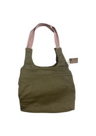Resim Vintage Renkli Salaş Etnik Orta Boy Plaj Günlük Kadın Kol Omuz Çantası 34 Cm X 37 Cm Yeşil 