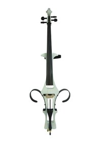 Resim Kinglos Kng Dsdt-1802 Elektro Çello 4/4 Beyaz Profesyonel - Silent Kulaklık Çıkışlı Sessiz Çalışma, Modern Tasarım, Taşıma Çantalı Set 