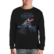 Resim Star Wars - The Force Awakens 5 Siyah Çocuk Sweatshirt 