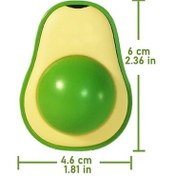 Resim Eft Pet Avokado Catnip Avokado Kedi Çimi Topu Avokado Kedi Nanesi Oyuncağı 