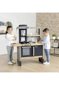 Resim İnteraktif Tefal Evo New Yükseklik Ayarlı Çocuklar İçin Mutfak Oyun Seti Yeni 