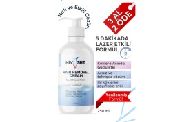 Resim Empressco NIVOSHE 250ML Tüy Dökücü Krem Hızlı ve Etkili Nemlendirici Tüm Vücut ve Cilt Tipleri İçin 