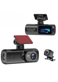 Resim Ultratekno V22 4k + 1080p Araç Kamerası Wi-fi G-sensor Night Vision Türkçe Kılavuz 