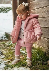 Resim Mayoral kız bebek çift taraflı mont 2480 - PEMBE / 12 ay 