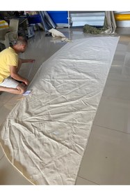 Resim içel çadır XC60 2017–2025 Pamuklu Araç Çadırı Doludan Koruma 