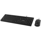 Resim PHILIPS SPT6234B, Siyah, Türkçe Q, USB Kablolu, Klavye Mouse Set 