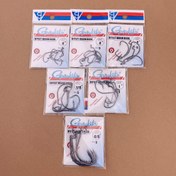 Resim Gamakatsu 20'li Paket Ofset Solucan Kancaları, Yüksek Karbon Demir Yapısı, Kurşunsuz Balıkçılık Malzemeleri Aksesuarları Sazan ve Kalamar İçin - Ürün Türü: Kanca Bağlantısı 