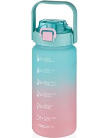 Resim Vagonlife Vgn2213 1500Ml Turkuaz Pipetli Matara 