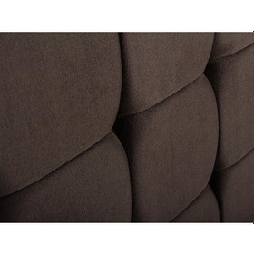 Resim Niron Rama Füme Baza Ve Başlık Seti, Tek Kişilik 100x200 cm Baza 