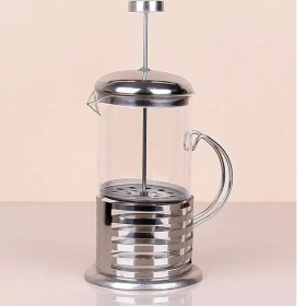 Resim Çelik Kulplu Cam French Press - 350 ml Nemere 